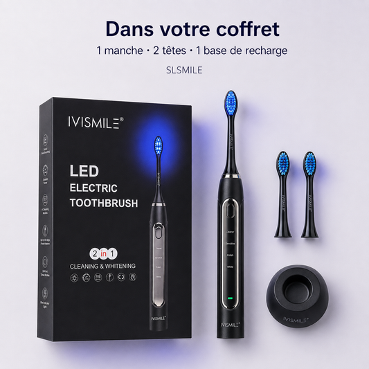 Brosse électrique LED