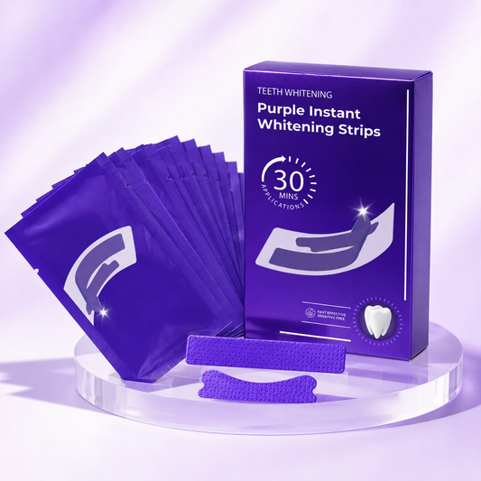 Bandes Blanchissantes Violettes – Résultat en 30 min