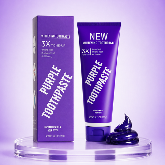 Dentifrice violet IVISMILE 3X – 120 g