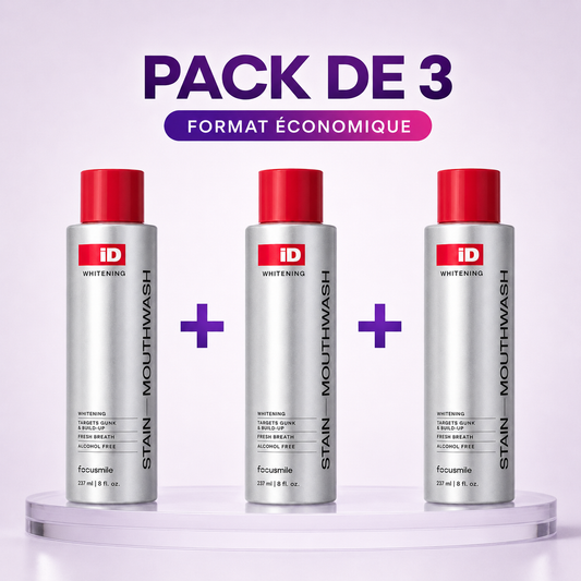 Pack Bain de bouche iD IVISMILE ×3 – Économisez 9,98 €