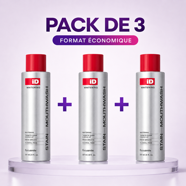 Pack Bain de bouche iD IVISMILE ×3 – Économisez 9,98 €
